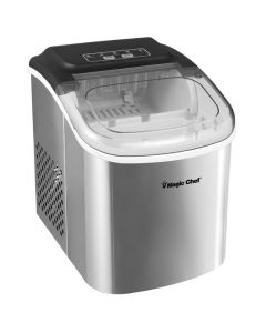 MAGIC CHEF(R) MCIM27ST 27LB PRT CNTR ICE MKR SS